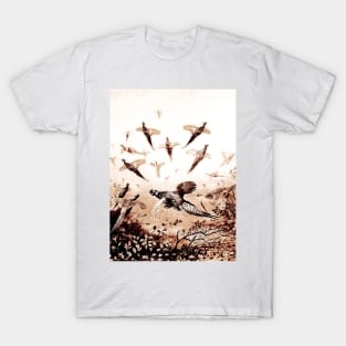 flying pheasants T-Shirt